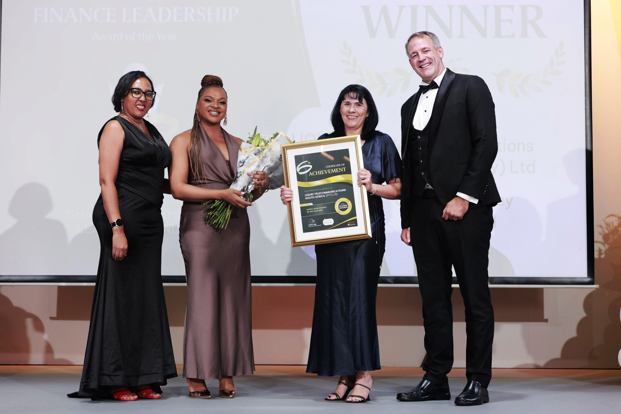 Re SP Award SCF Leadership Category Winner Liquid Intelligence Communications Liquid Intelligence Wins Addendum SCF Leadership in Procurement